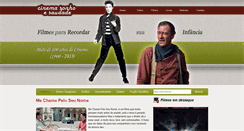 Desktop Screenshot of cinemasonhoesaudade.com.br